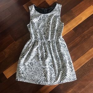 Be Bop Black and white dress